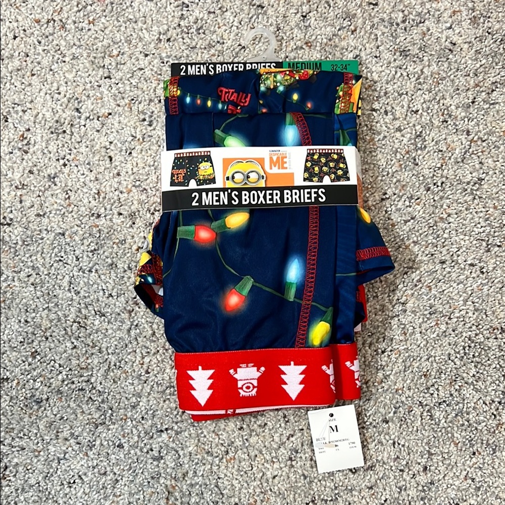 Despicable Me Men’s Boxers 2pk NWT